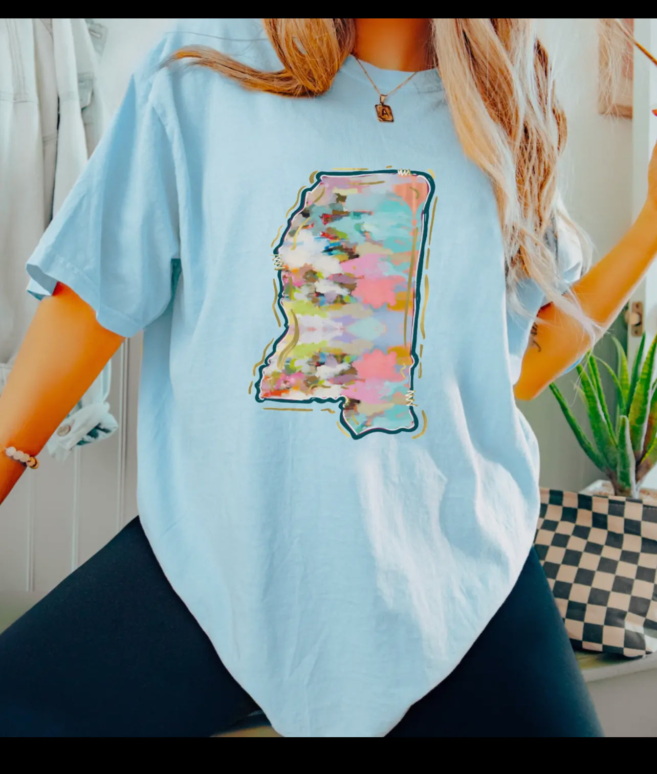 MS watercolor Tee