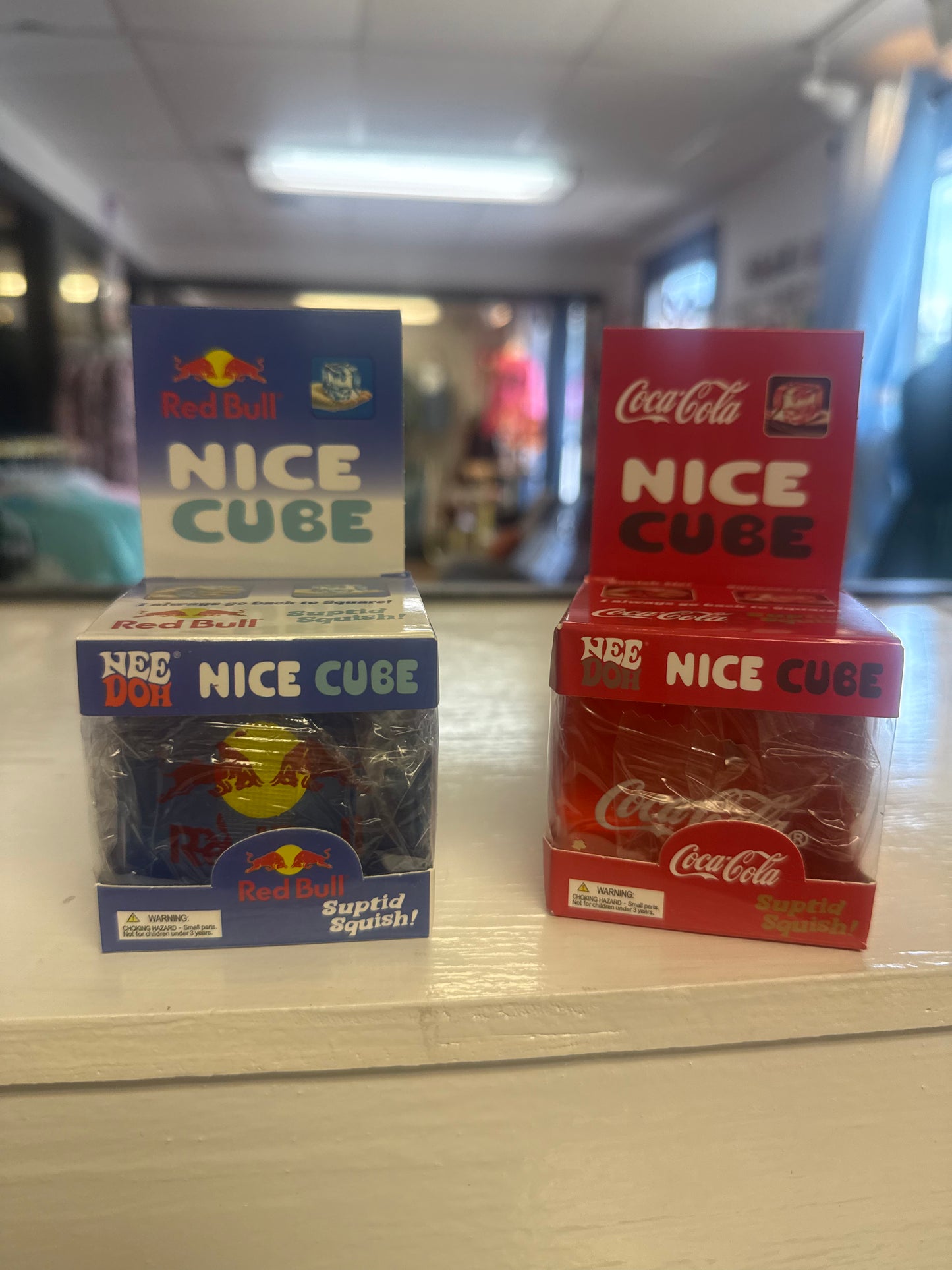 Squishy cubes