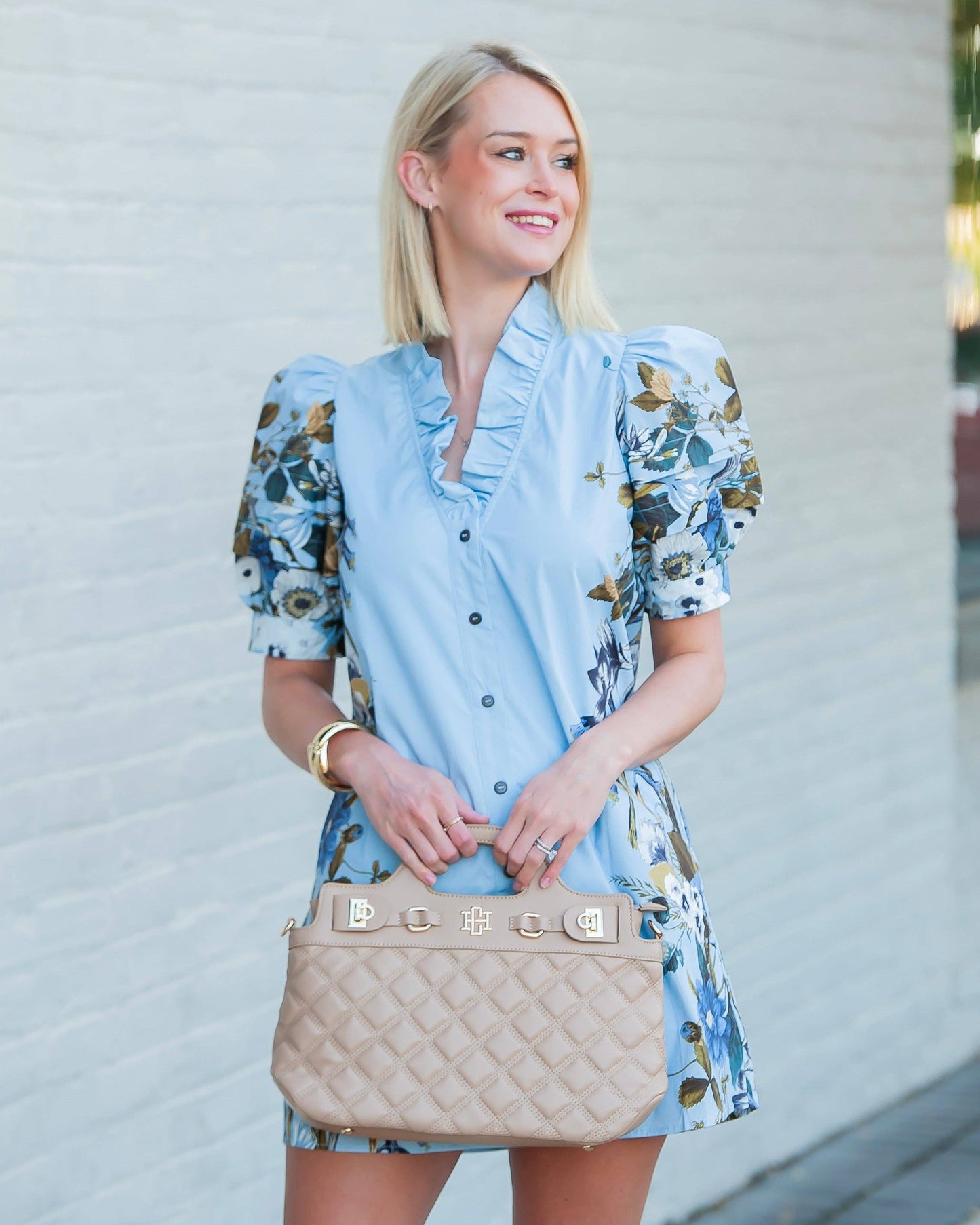 Savannah Handbag Latte DQ