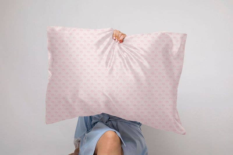 Lemon Lavender Silky Pillowcase Pattern Assort