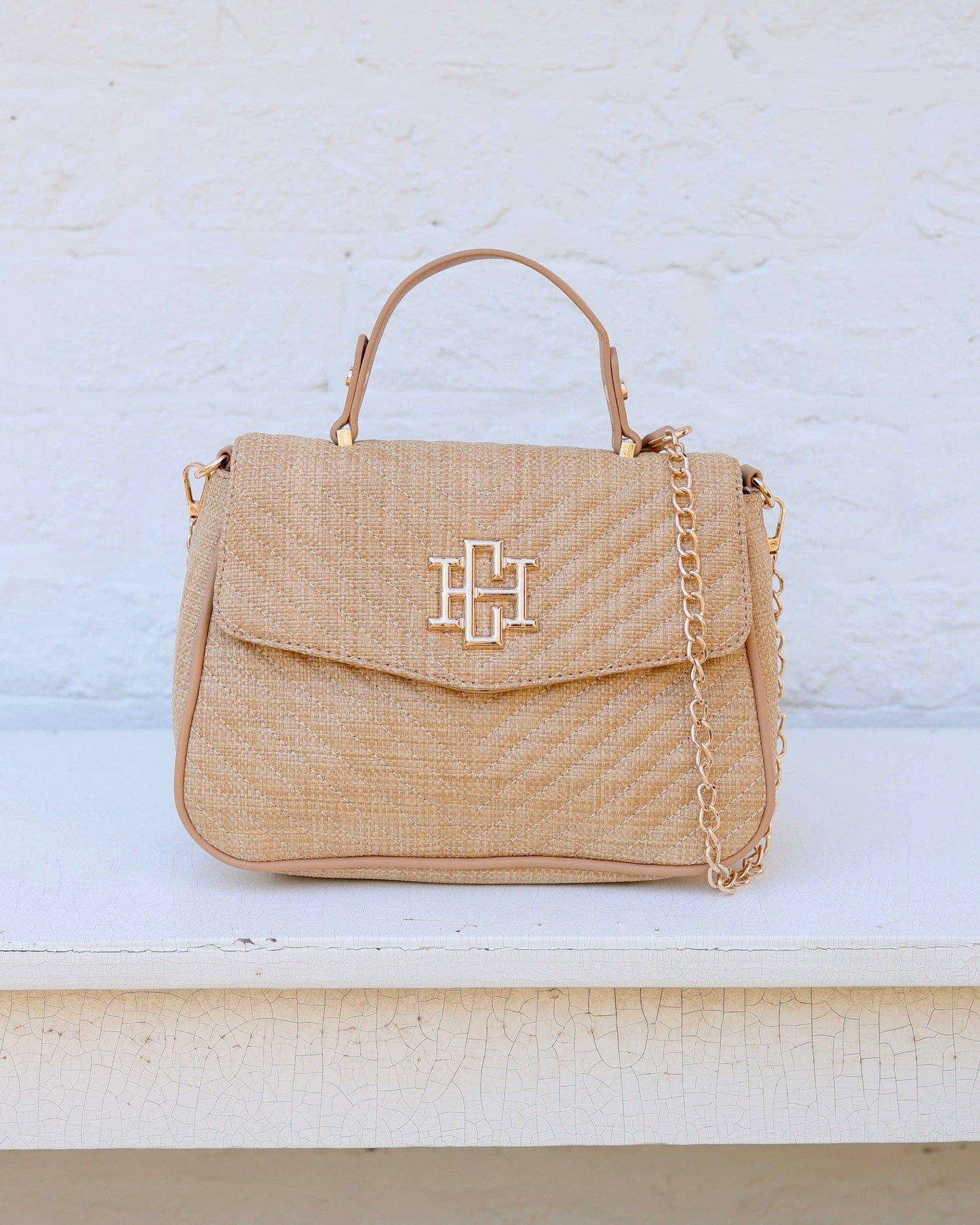 Sinclair Quilted Crossbody Natural VQ