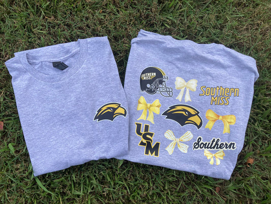 Southern Miss Bow Tee