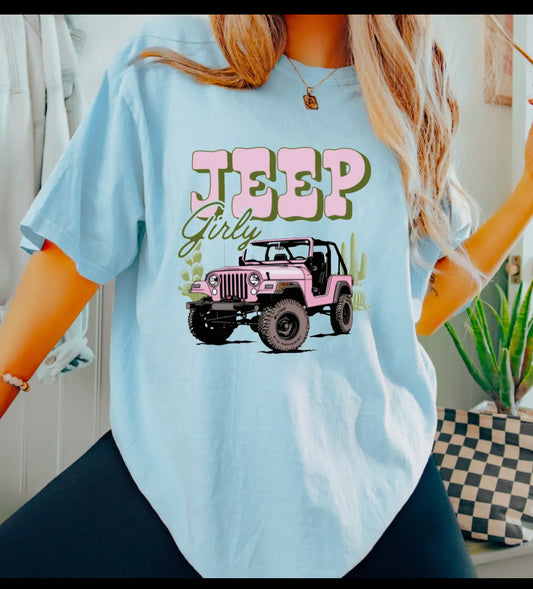 Jeep girl tee