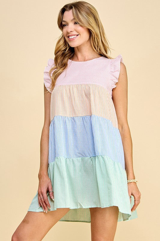 Multi Color Spring Dress