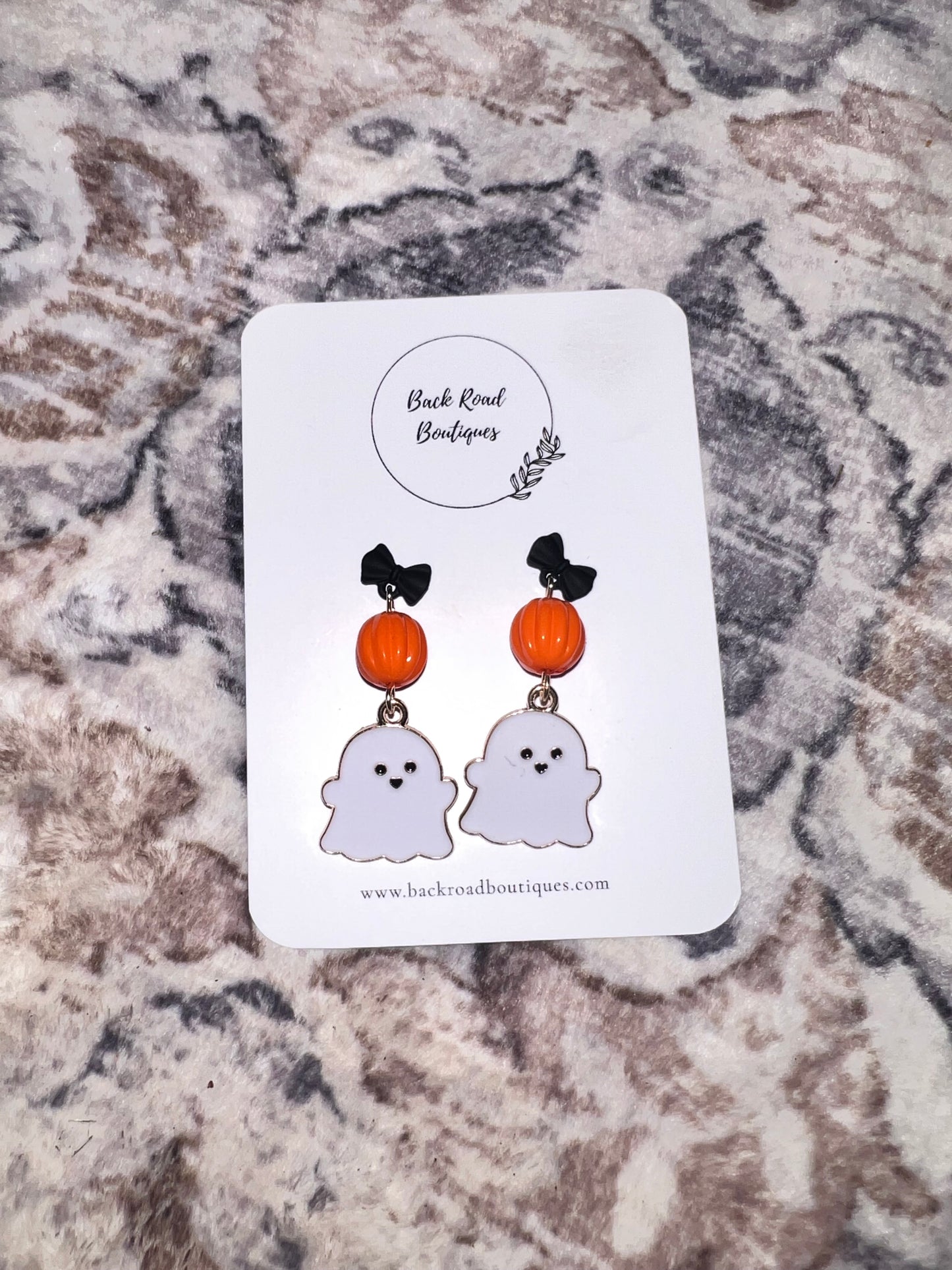 Dangle Ghost Earrings