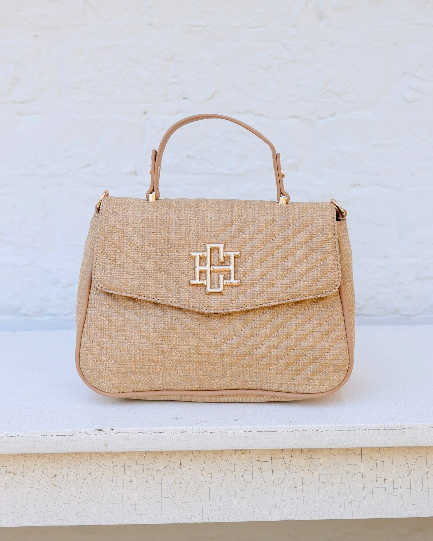 Sinclair Quilted Crossbody Natural VQ