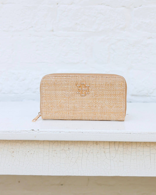 Penelope Wallet Natural Lattice