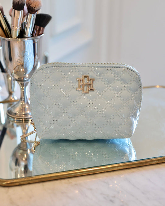 Ibiza Small Pouch Light Blue Patent