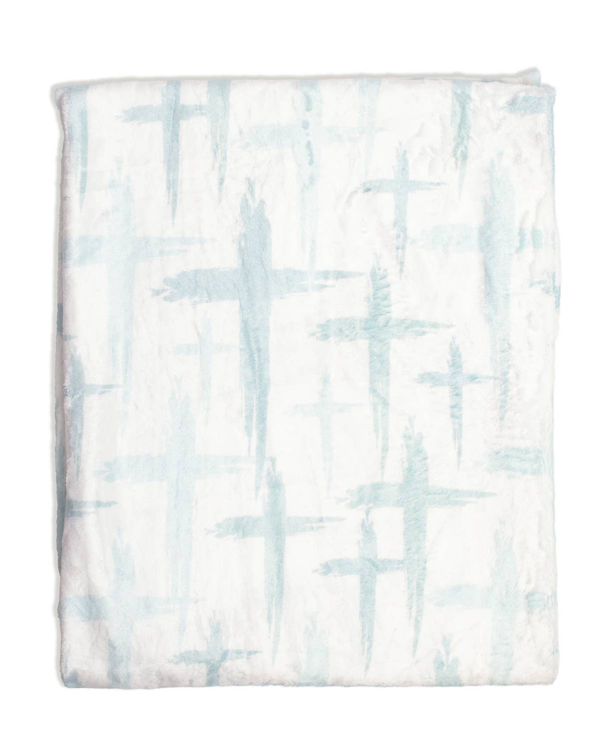 Have Faith Throw   Blue   50x60