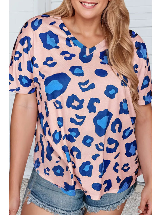 Plus Size Leopard Top