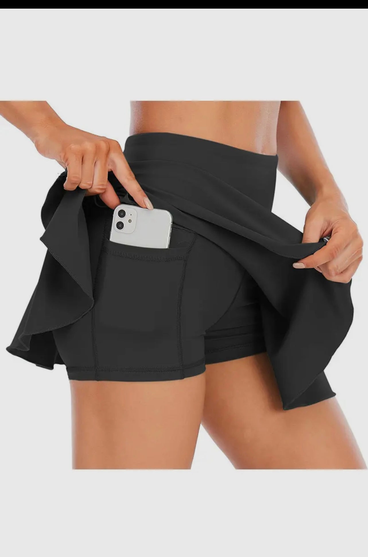 Skorts with pockets