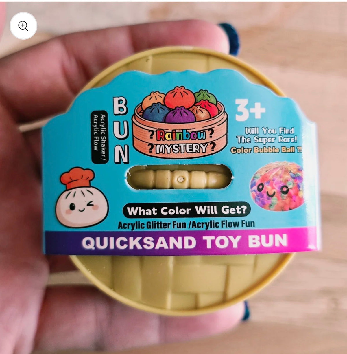 Acrylic dumpling keychains
