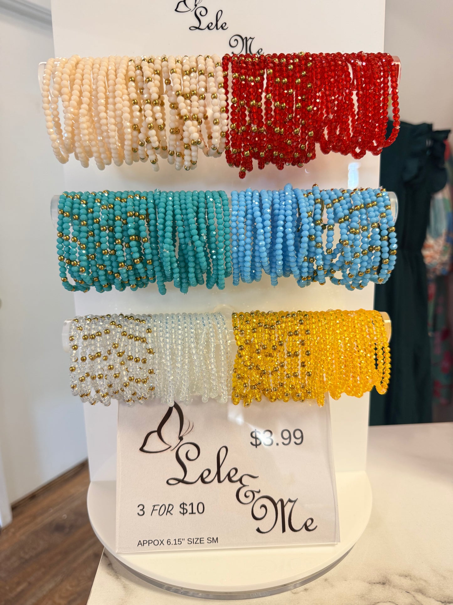 Alex coral beaded bracelets