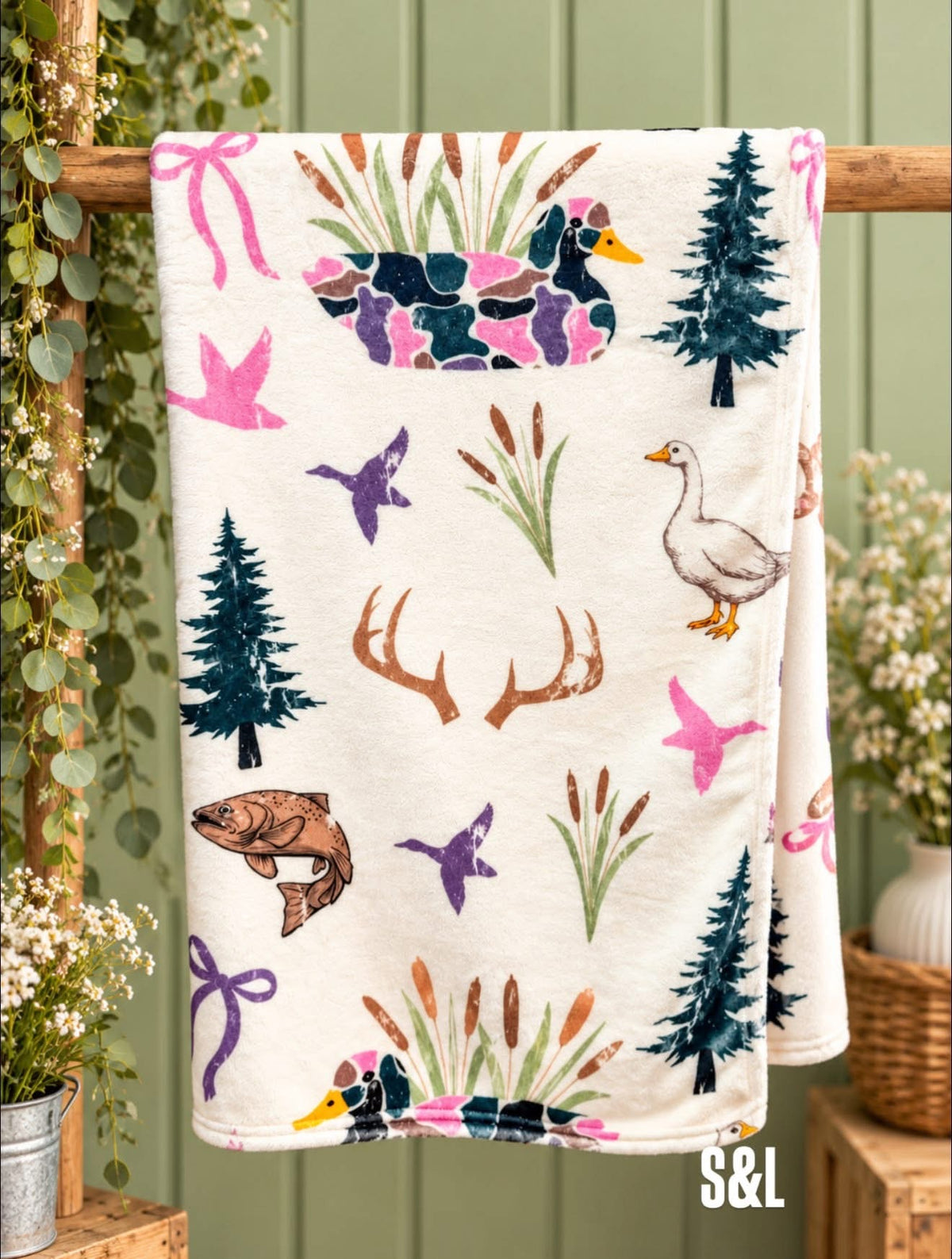 Female Fleece Blankets 50x60