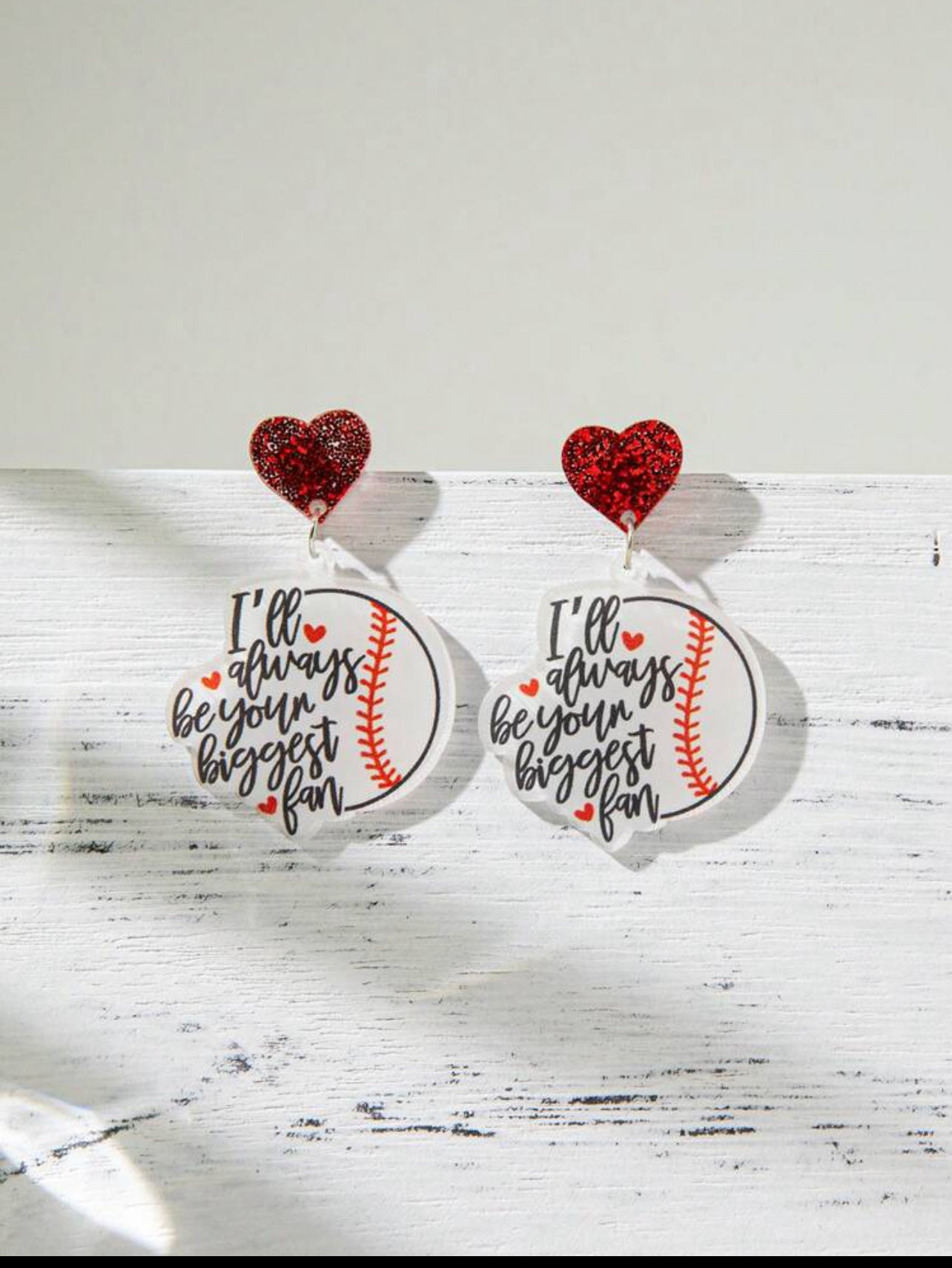 Baseball Earrings