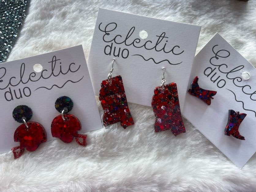 Acrylic earrings