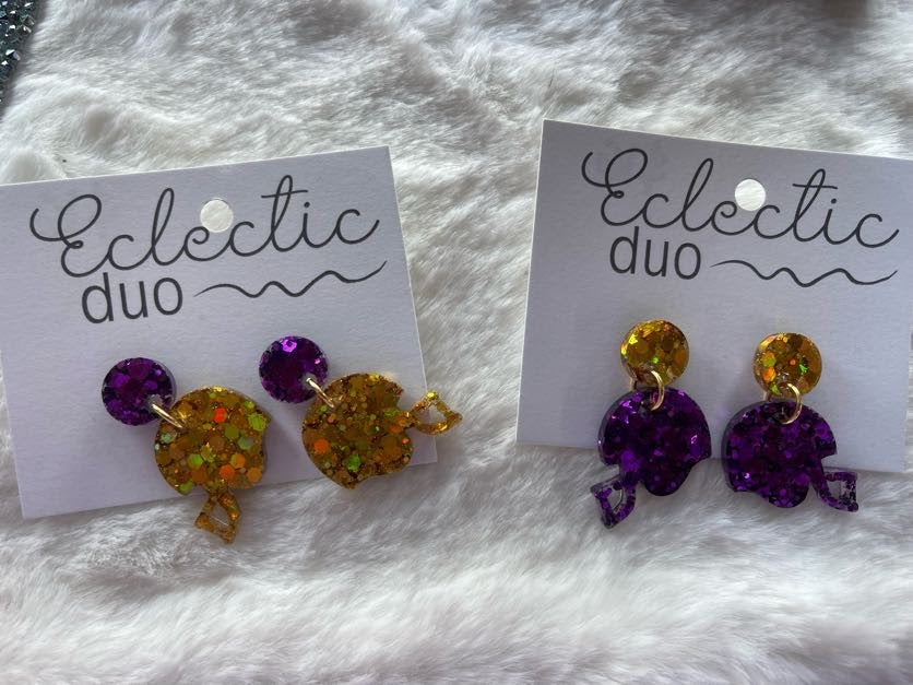 Acrylic earrings