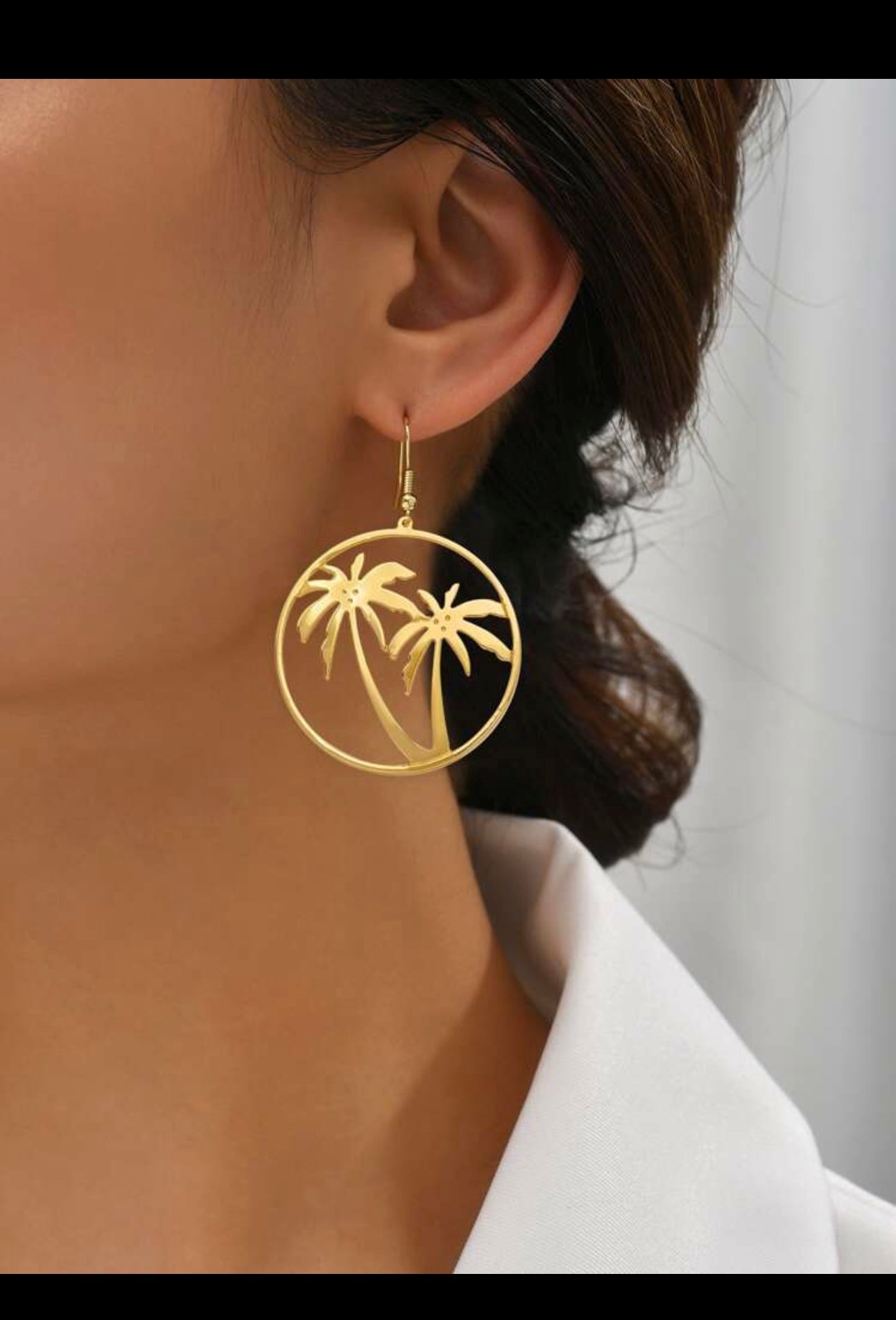 Palm Tree Earrings