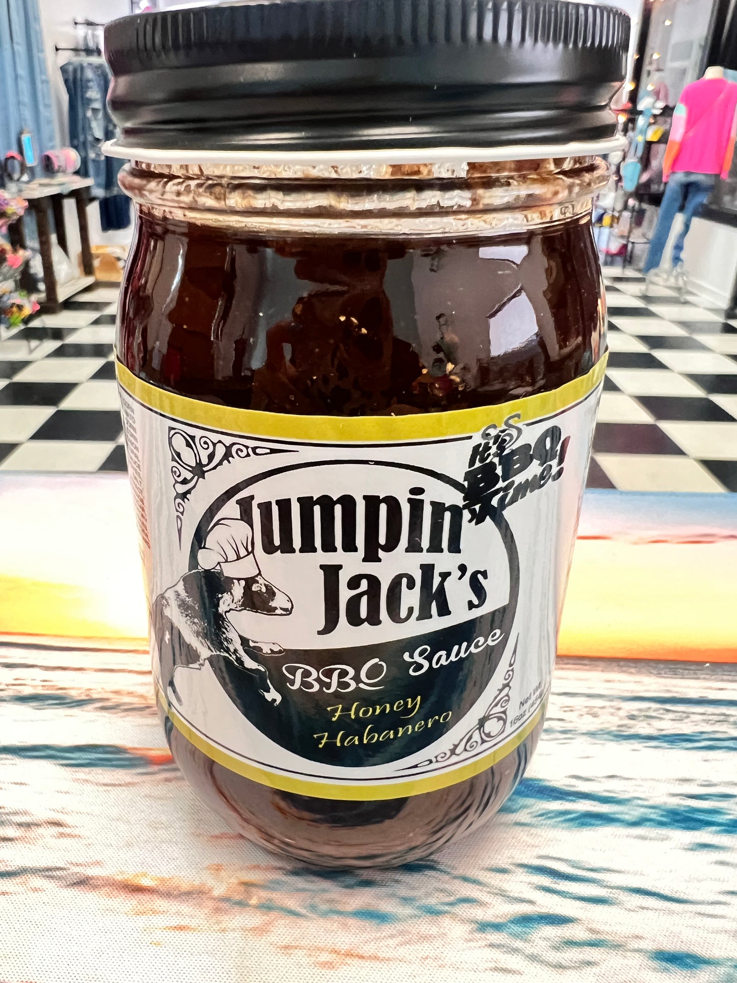 JumpinJack BBQ sauce Honey Habanero