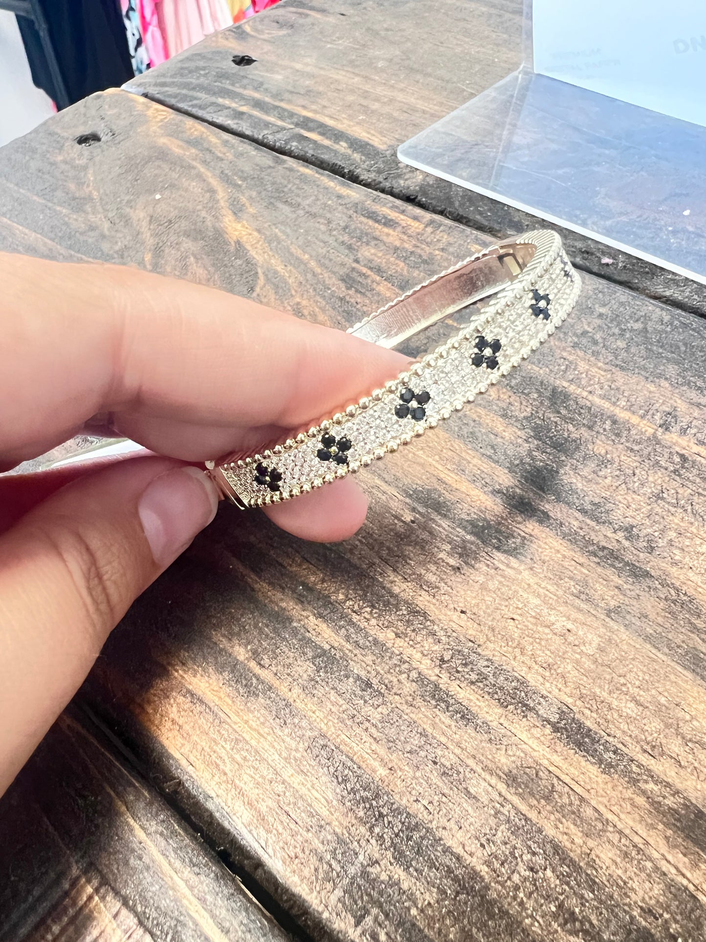 Gold Snap Bracelet