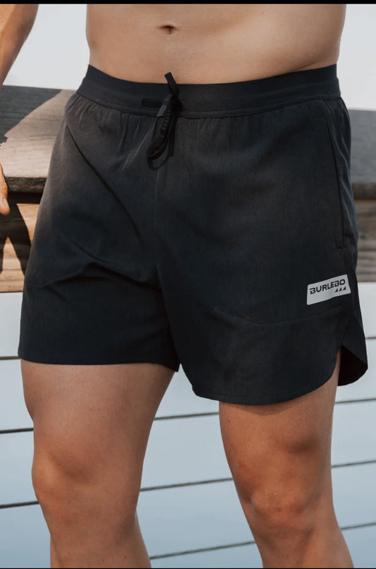 Burlebo Running Shorts-Black