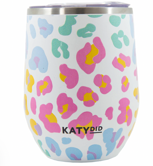 Wine Tumbler- Leopard