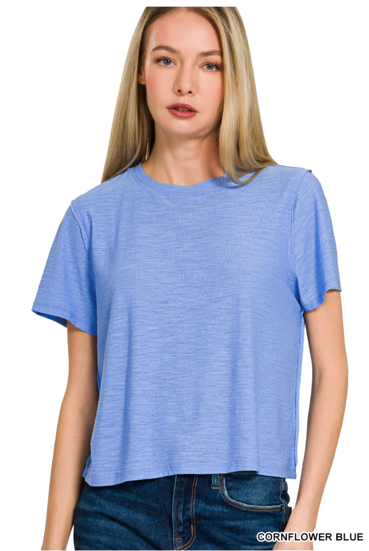 Sheer Short sleeve top