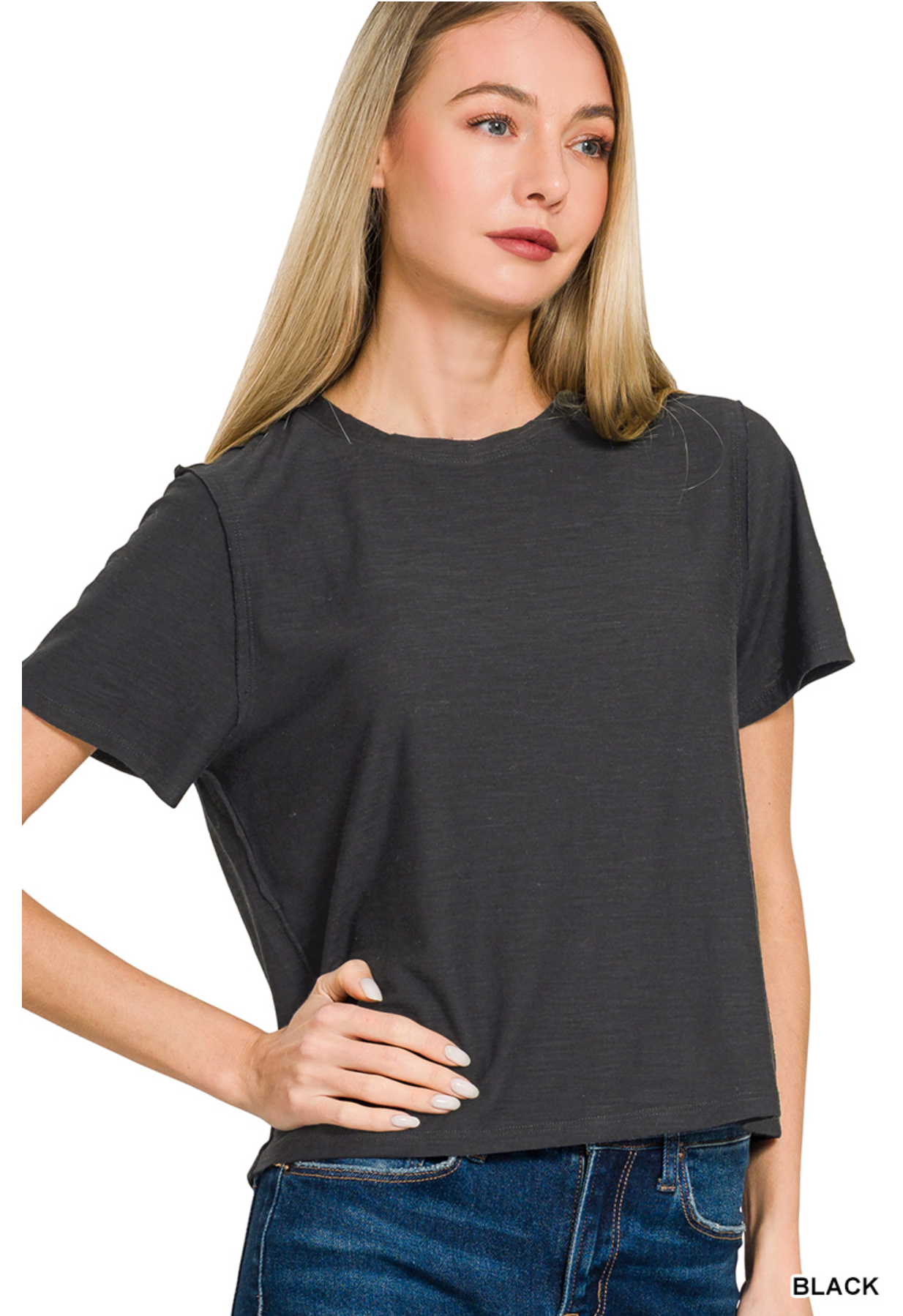 Sheer Short sleeve top