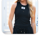 Lulumac Black Tank