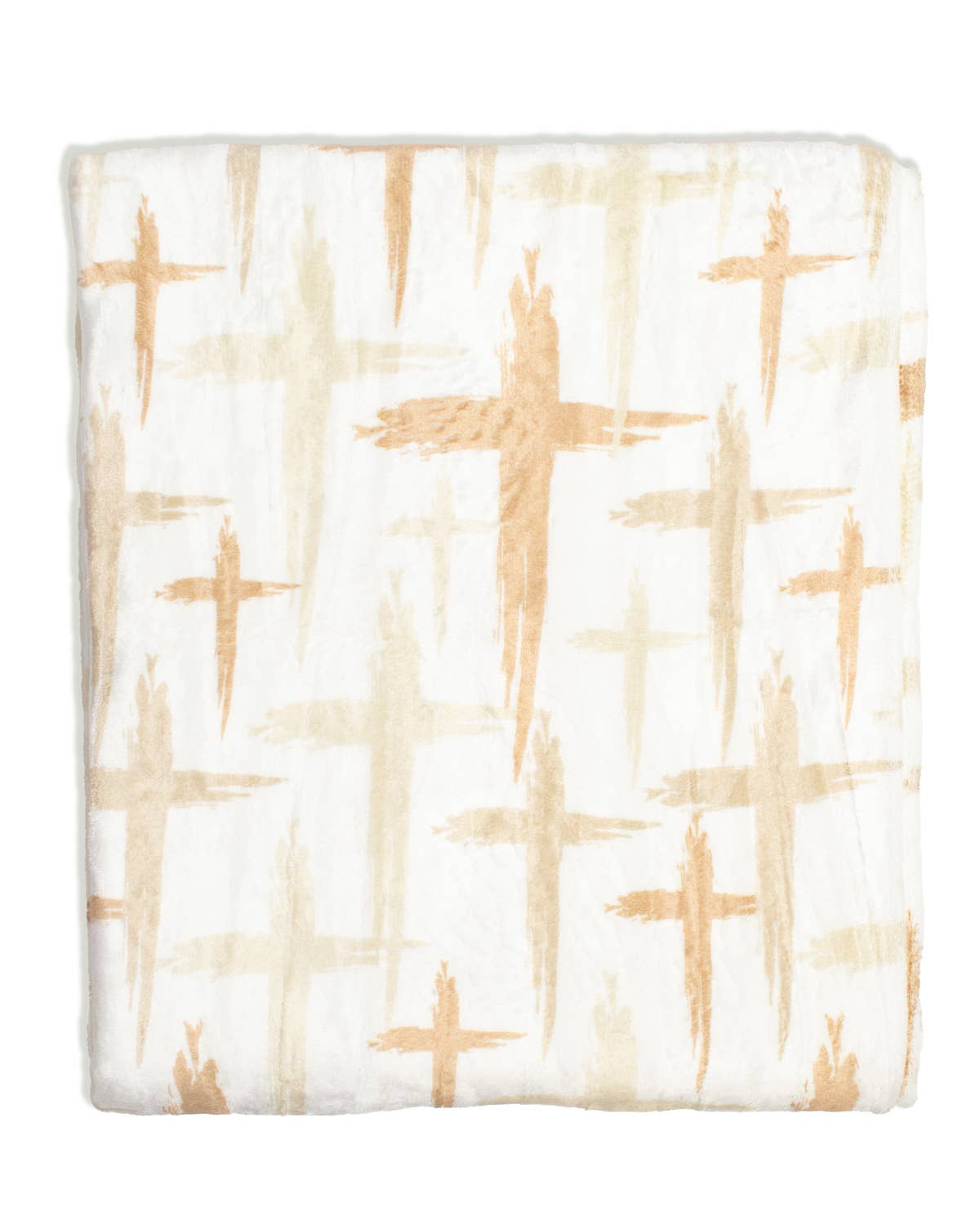 Have Faith Throw   Gold   50x60