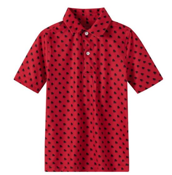 Bulldog Outline Polo